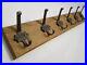 9 sizes SOLID ENGLISH OAK WOODEN HAT AND & COAT HOOKS HANGER PEGS RAIL RACK 33