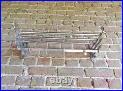 French Art Deco Railway Hat And Coat Rack Luggage Rack Heavy Quality Piece