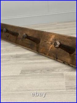 Large 19th Century Stable Tack Coat Rack