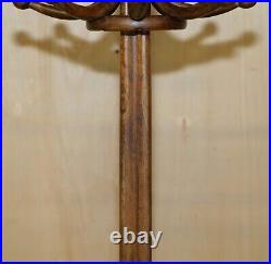 Original Circa 1880's Thonet Bentwood Hat Coat & Scarf Floor Standing Rack