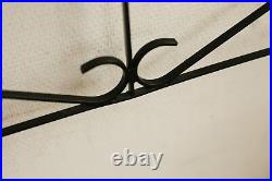 True Vintage String Wire Wardrobe Rockabilly 60er Black No. 1 Wall Coat Rack