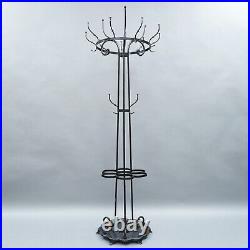 Valet Stand Wrought Iron M. Umbrella Stand Antique Coat Stand